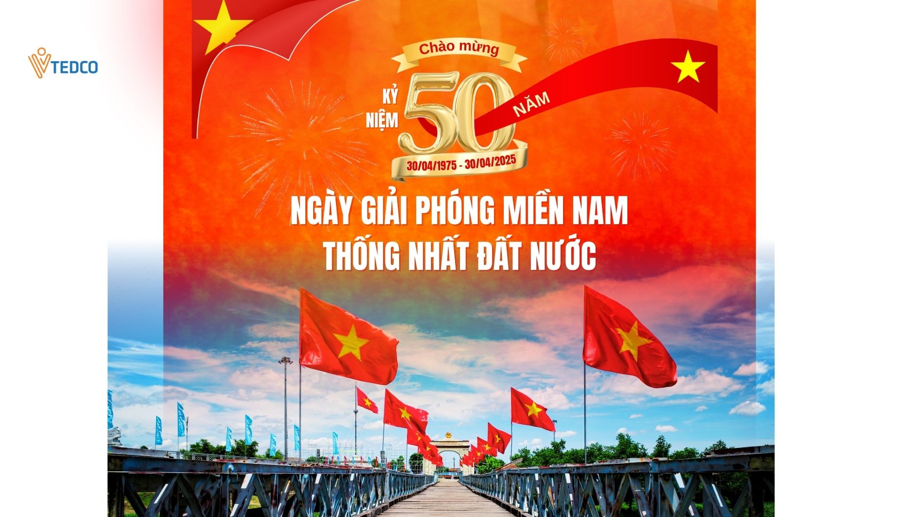 Vtedco chào mừng đại Lễ 30/04-01/05