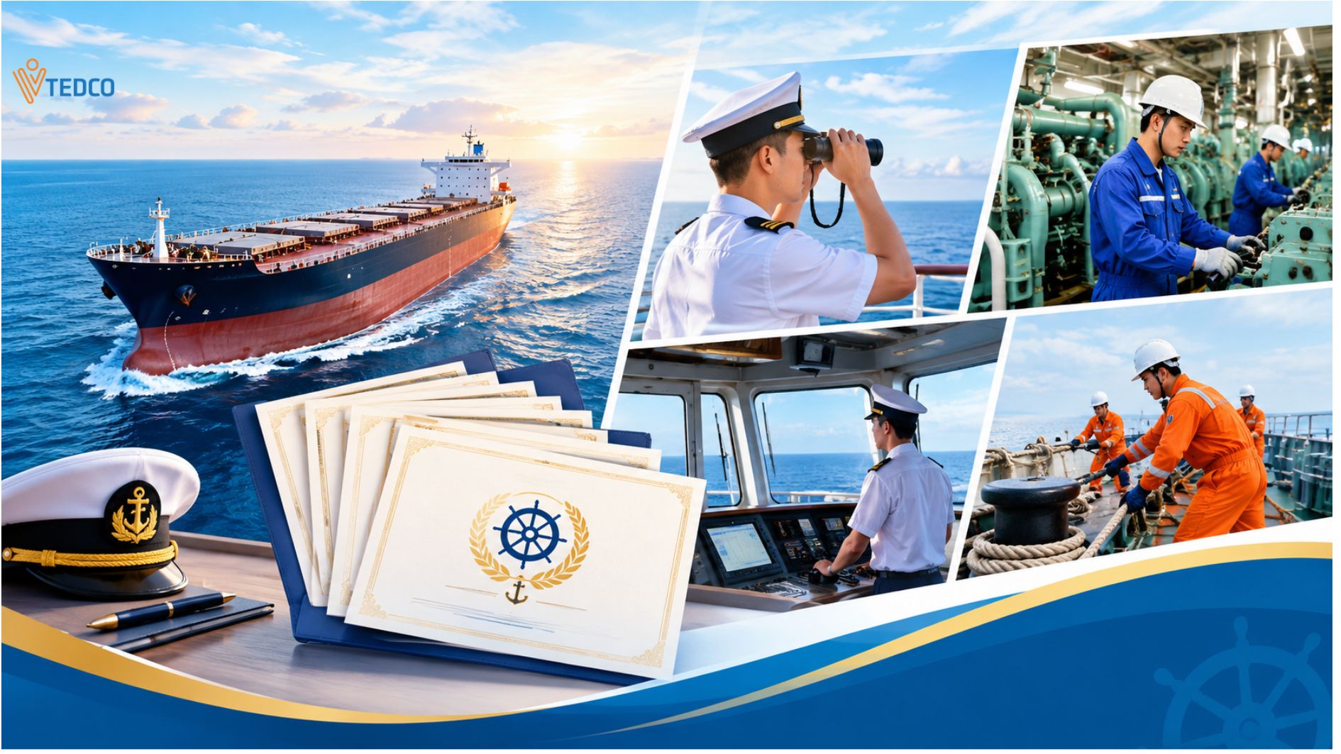 Issuance of certificates to 09 establishments meeting the requirements for training and instructing maritime crew members.