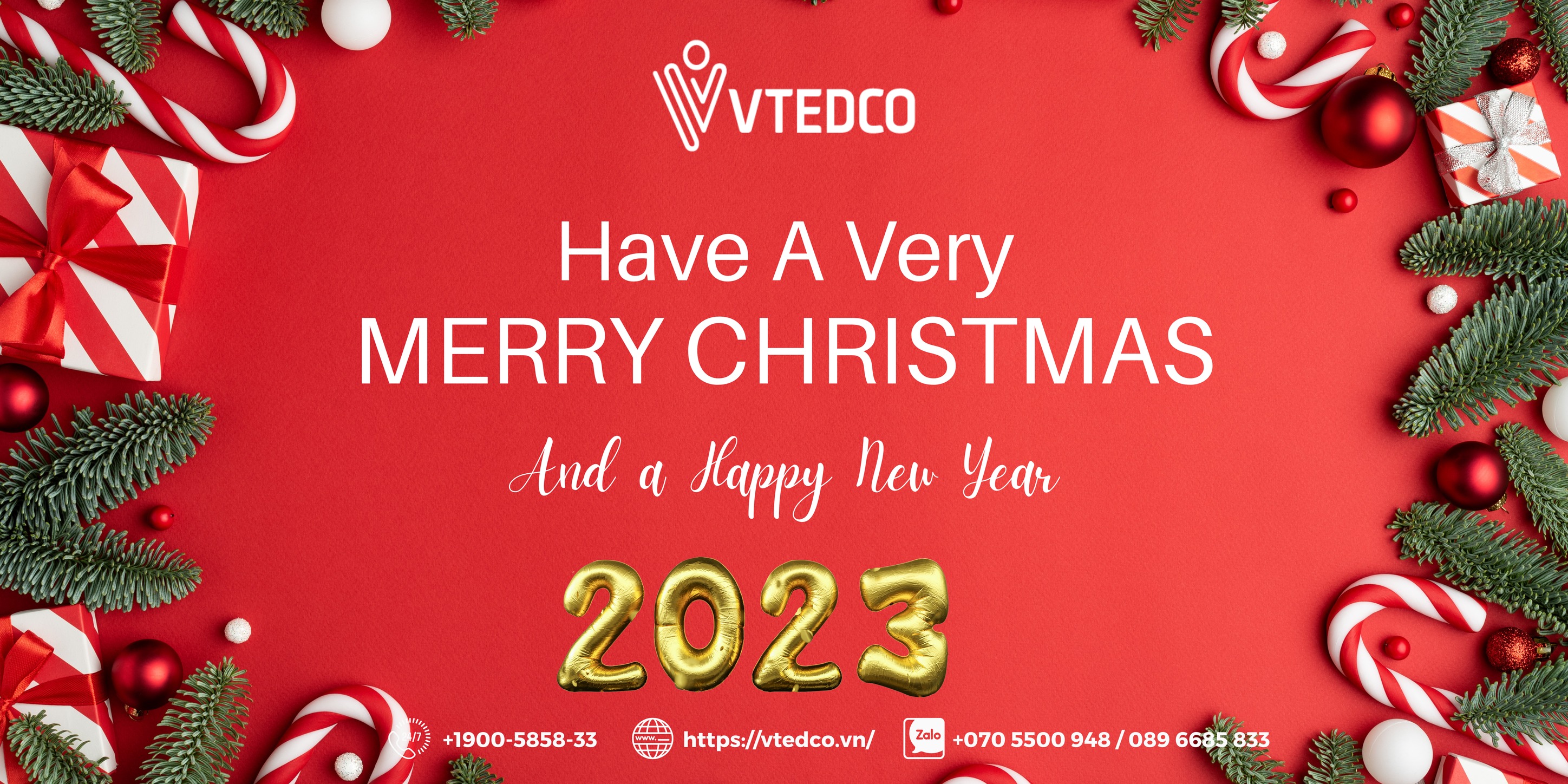 🎊 Merry Christmas and Happy New Year 2023