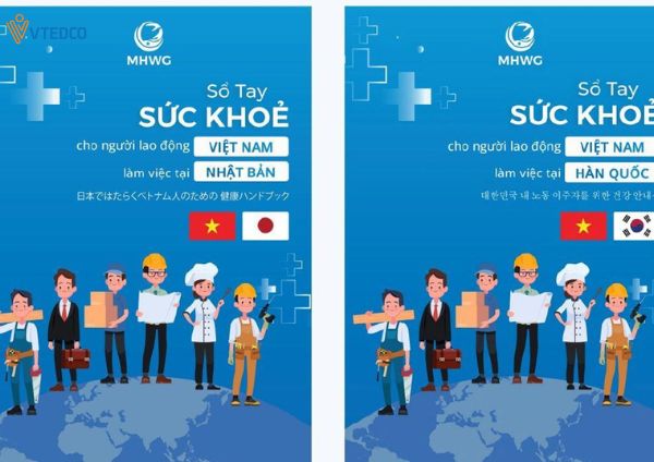 Sổ tay sức khỏe cho người lao động đi làm việc tại Hàn Quốc và Nhật Bản